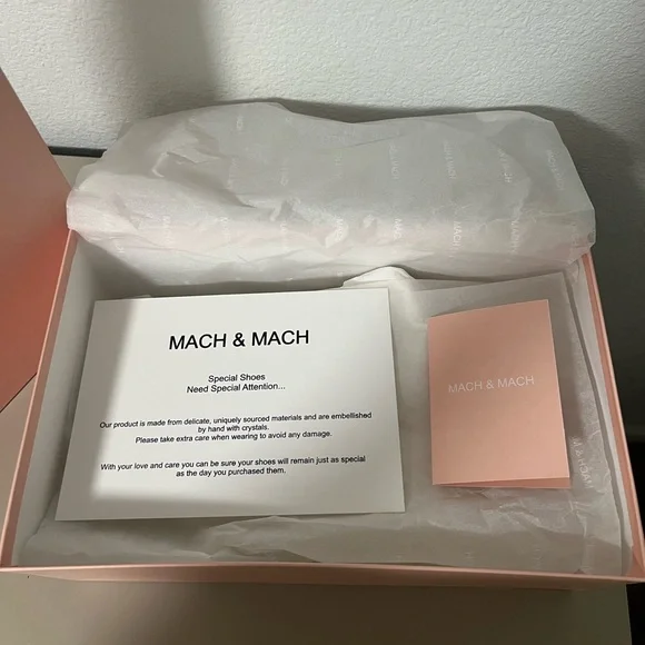 Mach & Mach Silk Satin Double Bow High Heels - Picture 8 of 8